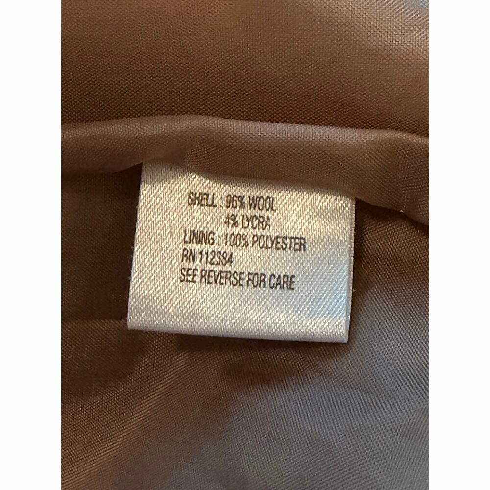 Calvin Klein Women’s Size 6 Camel Wool Blend Pencil Skirt Lined Career - Picture 5 of 5